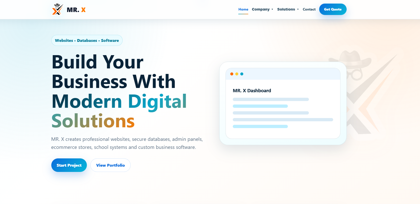 Software House Website Template